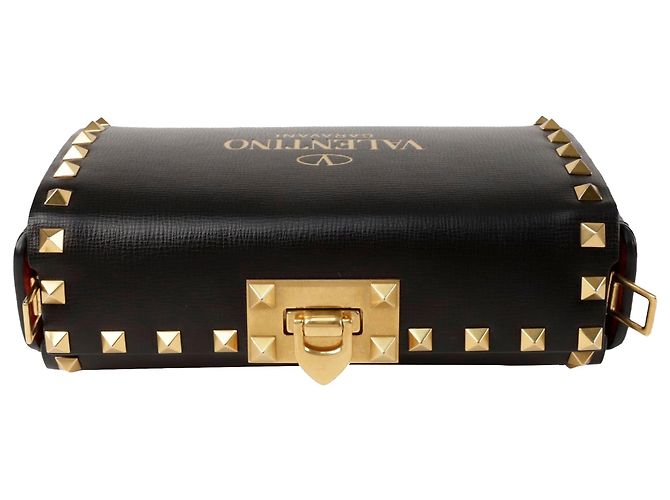 Valentino Garavani Bolsa de ombro Alcove Rockstud Preto - vista 9