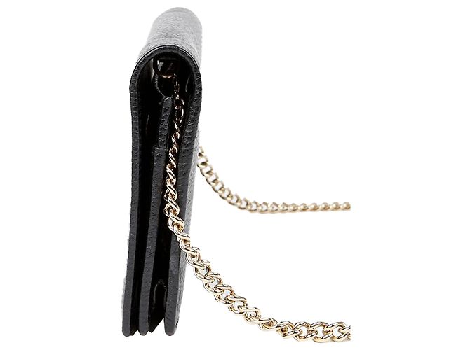 Gucci Bolsa tiracolo e crossbody com corrente Soho entrelazada Preto - vista 5