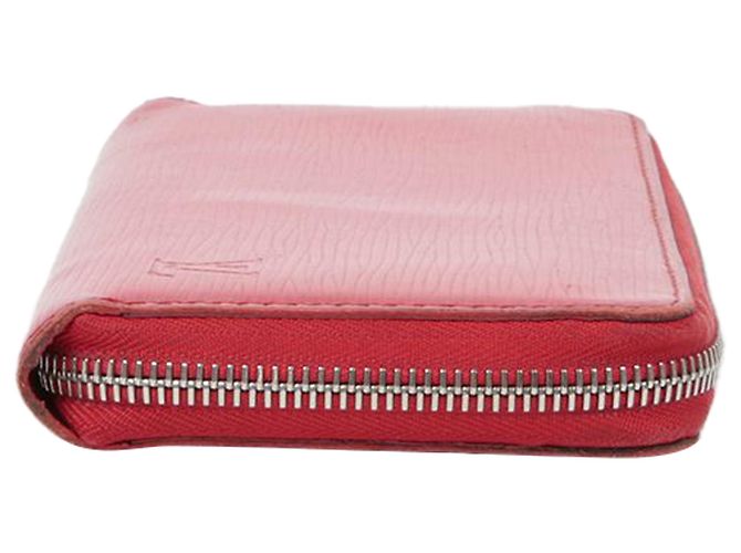 Louis Vuitton Portafoglio Lungo Zippy Rosso - vista 5