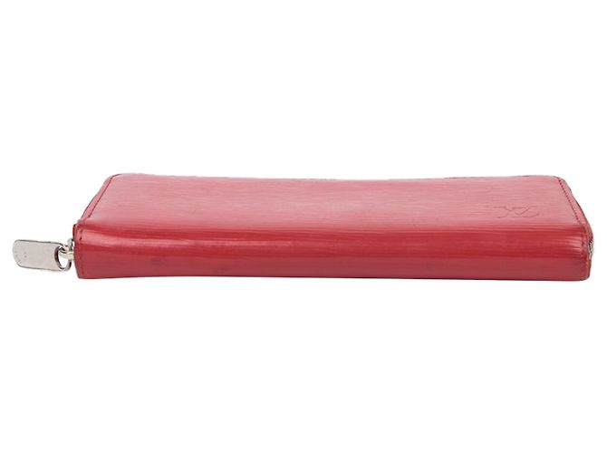 Louis Vuitton Portafoglio Lungo Zippy Rosso - vista 6