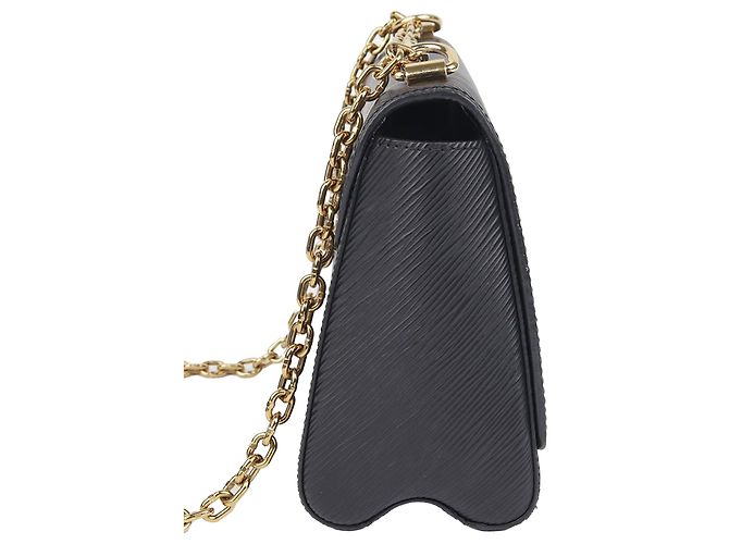 Louis Vuitton Borsa a tracolla e a spalla Twist Mm Shoulder Crossbody Bag Nero - vista 4