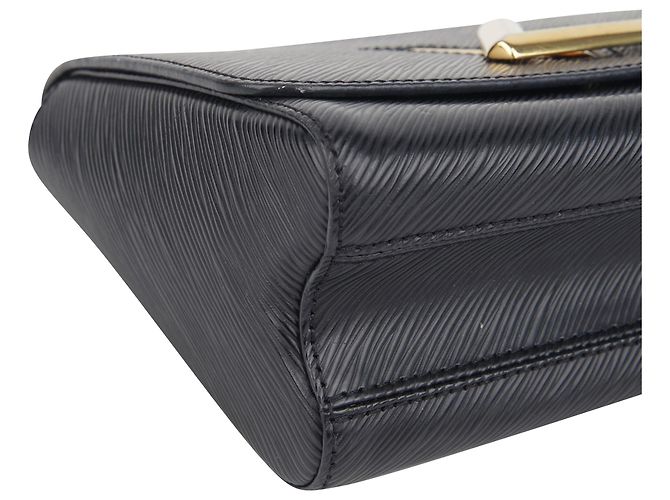 Louis Vuitton Borsa a tracolla e a spalla Twist Mm Shoulder Crossbody Bag Nero - vista 6