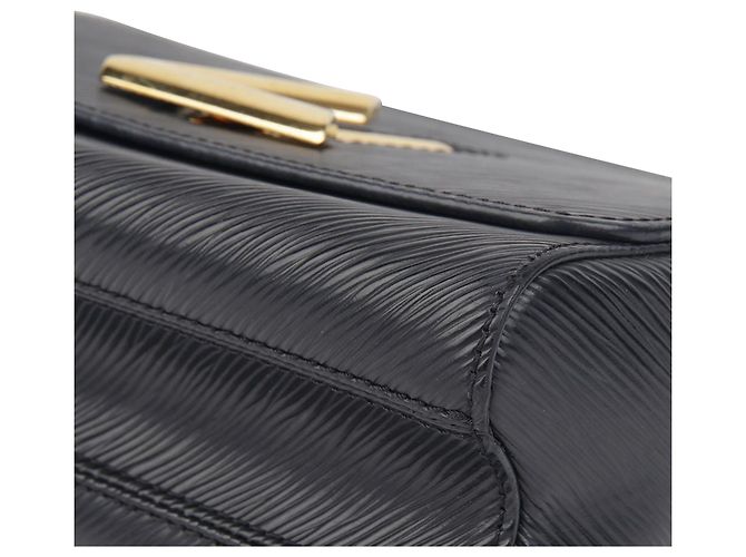 Louis Vuitton Borsa a tracolla e a spalla Twist Mm Shoulder Crossbody Bag Nero - vista 7