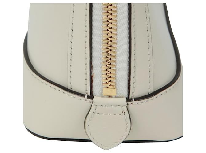 Gucci Borsa Tote Horsebit Medium Bianco - vista 10