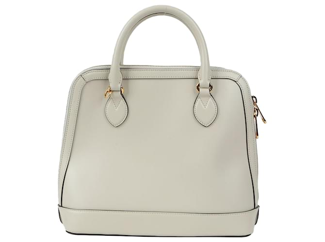 Gucci Borsa Tote Horsebit Medium Bianco - vista 6