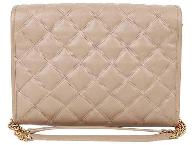 Saint Laurent Borsa a tracolla Becky Medium Marrone - vista 4
