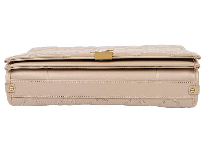 Saint Laurent Borsa a tracolla Becky Medium Marrone - vista 6