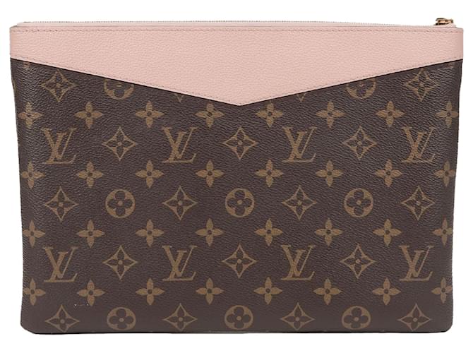 Louis Vuitton Pochette Daily Marrone - vista 4