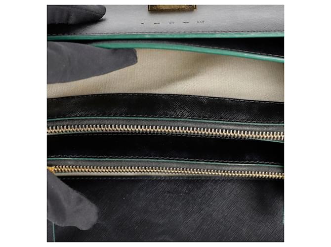 Marni Borsa a tracolla e a spalla Media Nero - vista 10