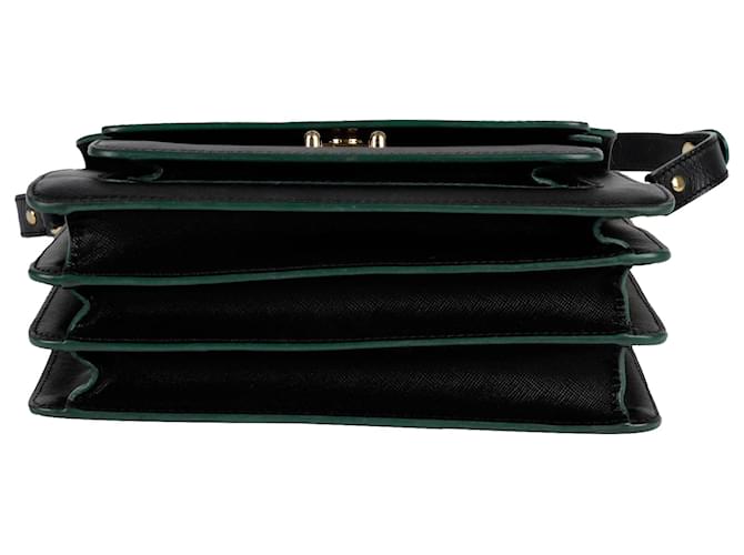 Marni Borsa a tracolla e a spalla Media Nero - vista 6