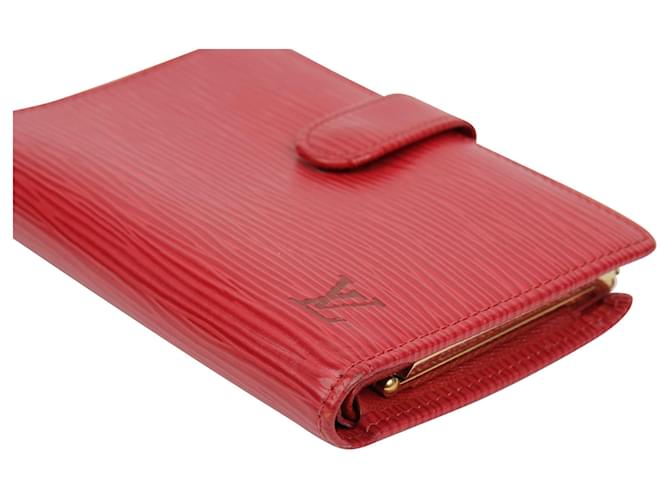 Louis Vuitton Portafoglio monete Epée Rosso - vista 10