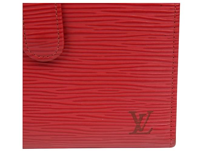 Louis Vuitton Portafoglio monete Epée Rosso - vista 4