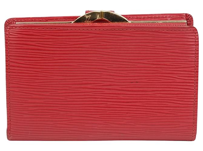 Louis Vuitton Portafoglio monete Epée Rosso - vista 5