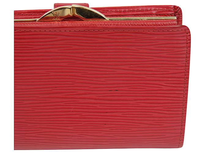 Louis Vuitton Portafoglio monete Epée Rosso - vista 6