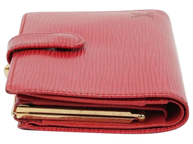 Louis Vuitton Portafoglio monete Epée Rosso - vista 7