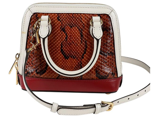 Horsebit 1955 Gucci Horsebit Mini Python Top Handle Tote Shoulder Bag - view 5