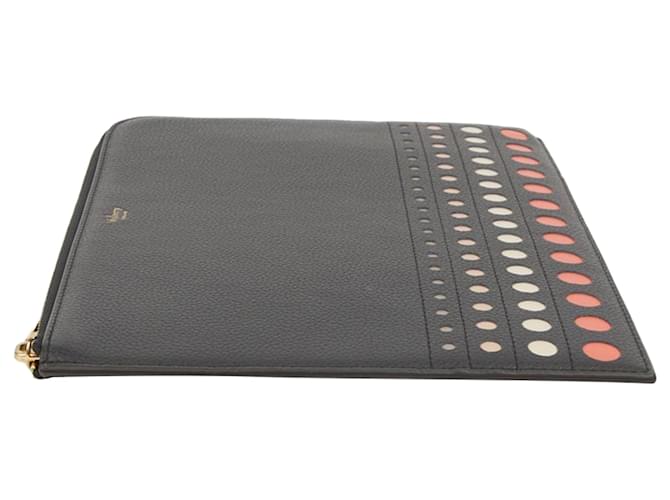 Mulberry Clutch a pois Blu - vista 5