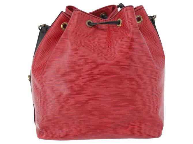 Louis Vuitton Bicolor Petit Noe Epi Leather Rosso - vista 2