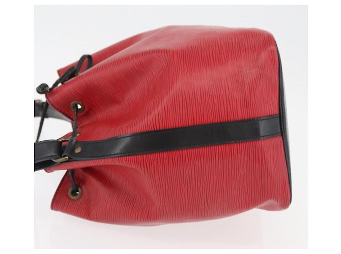 Louis Vuitton Bicolor Petit Noe Epi Leather Rosso - vista 4