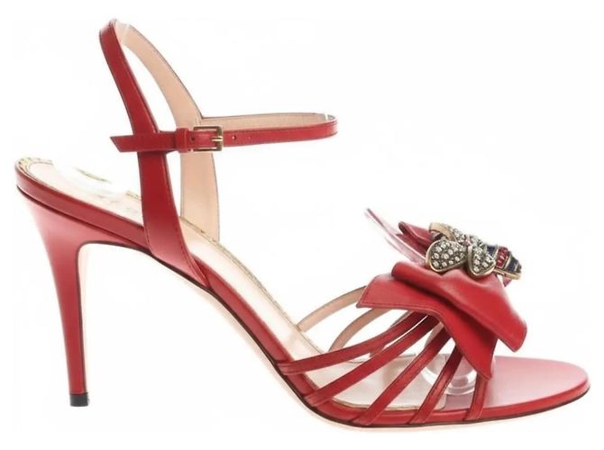 Gucci Sandalen Rot - Ansicht 2