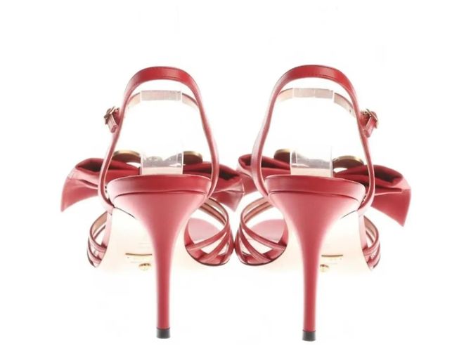 Gucci Sandalen Rot - Ansicht 3