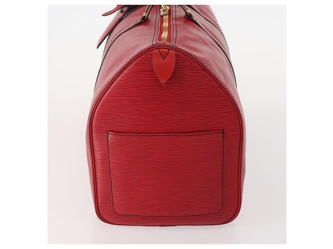 Louis Vuitton Keepall Epi Leather 45 Rosso - vista 3