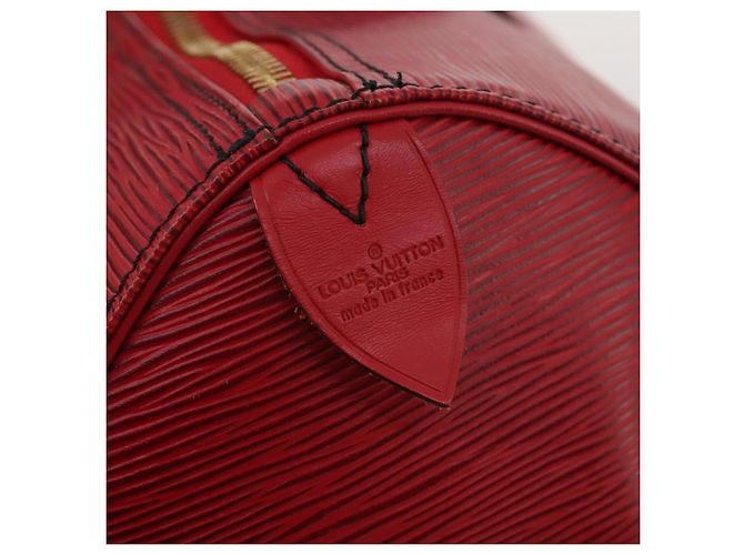 Louis Vuitton Keepall Epi Leather 45 Rosso - vista 7
