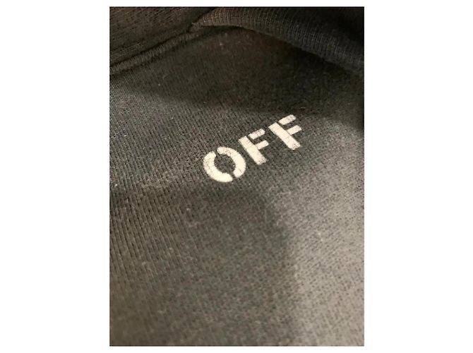 Off White Pulls, Gilets Noir - vue 5