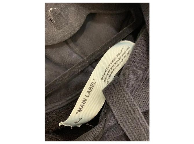 Off White Pulls, Gilets Noir - vue 7