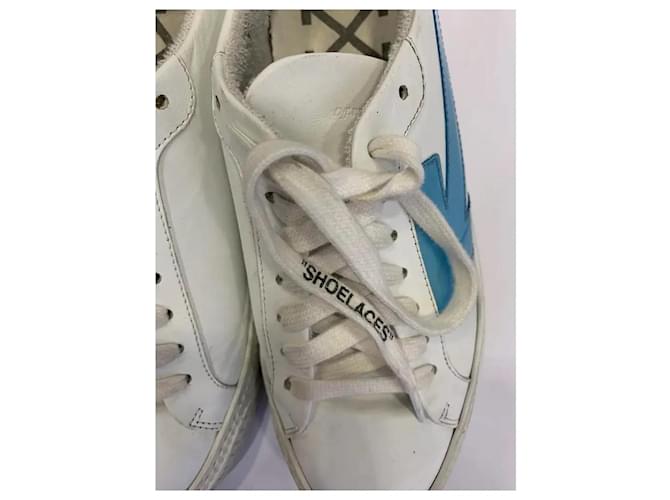 Off White Baskets Blanc - vue 3