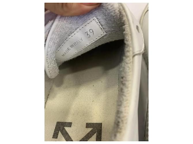 Off White Baskets Blanc - vue 8
