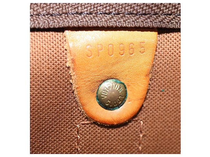 Louis Vuitton Keepall Monogram Canvas 60 Marrone - vista 6