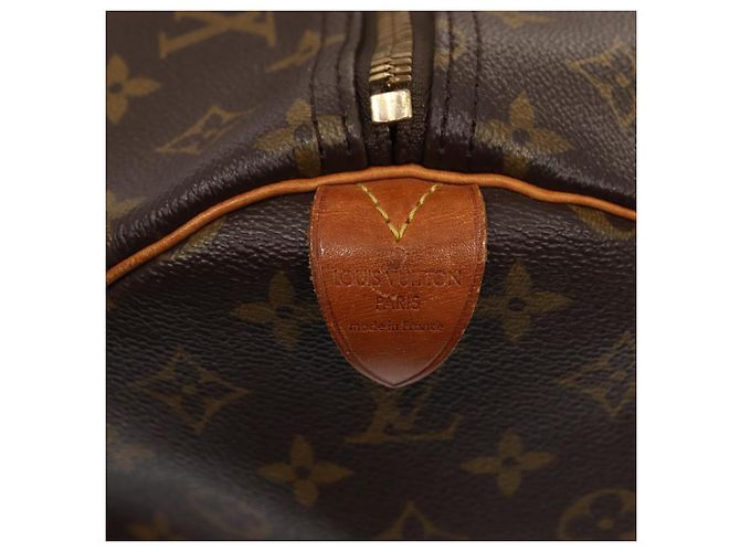 Louis Vuitton Keepall Monogram Canvas 60 Marrone - vista 7