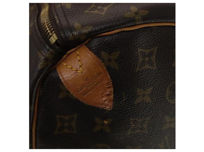 Louis Vuitton Keepall Monogram Canvas 60 Marrone - vista 6