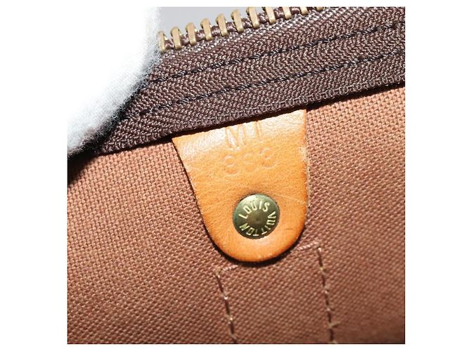 Louis Vuitton Keepall Monogram Canvas 60 Marrone - vista 7