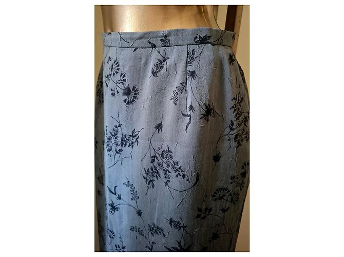 Autre Marque Falda larga Yessica Gris - vista 7