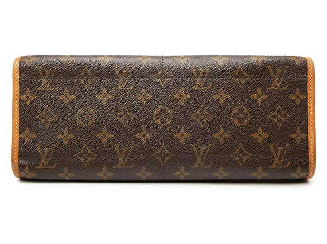 Borsa a tracolla lunga Louis Vuitton Monogram Popincourt Marrone - vista 3