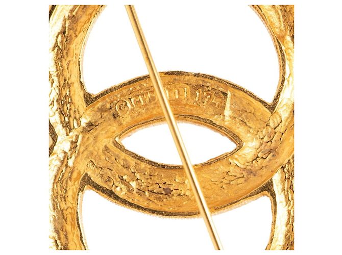 Timeless Chanel Coco Mark Brosche Golden - Ansicht 3