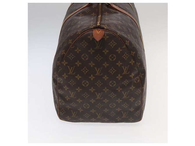 Louis Vuitton Keepall Monogram Canvas 60 Marrone - vista 3