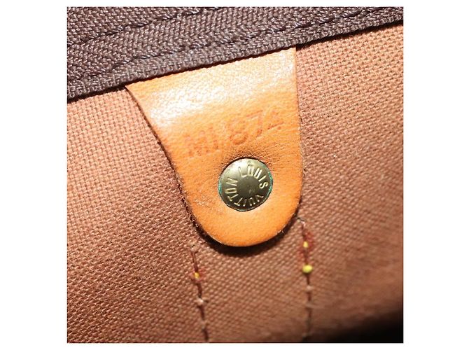 Louis Vuitton Keepall Monogram Canvas 60 Marrone - vista 6