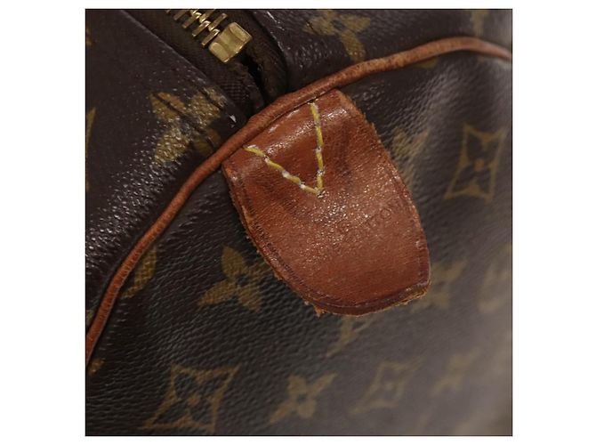 Louis Vuitton Keepall Monogram Canvas 60 Marrone - vista 7