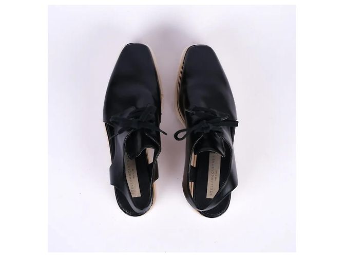 Stella Mc Cartney Zeppe Nero - vista 3