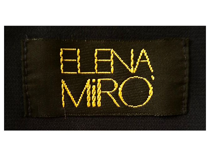 Elena Miró Marineblauer Cardigan mit Spitzenbesatz Dunkelblau - Ansicht 14
