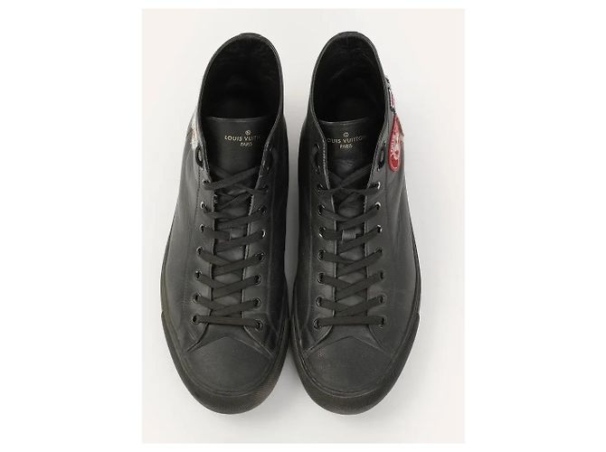 Louis Vuitton Sneakers Tattoo, Nero - vista 3