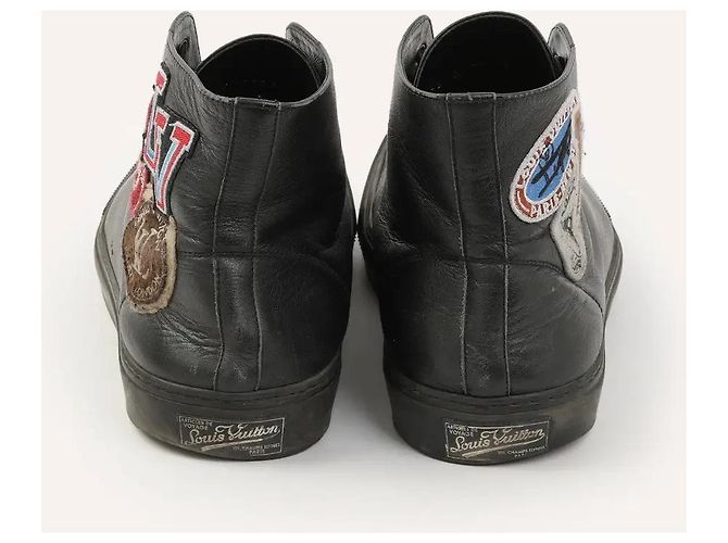 Louis Vuitton Sneakers Tattoo, Nero - vista 4