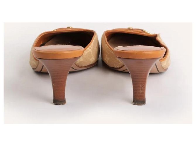 Louis Vuitton Pantoletten Beige - Ansicht 5