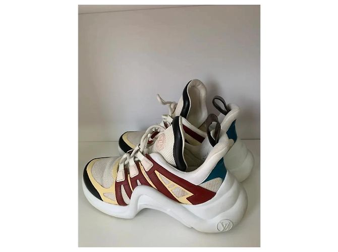 Louis Vuitton Tênis Multicor - vista 4