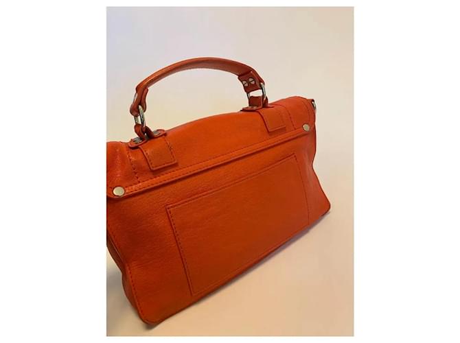 Proenza Schouler Borsa PS1 Tiny Lux. Arancione - vista 2