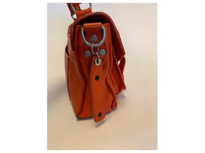 Proenza Schouler Borsa PS1 Tiny Lux. Arancione - vista 3