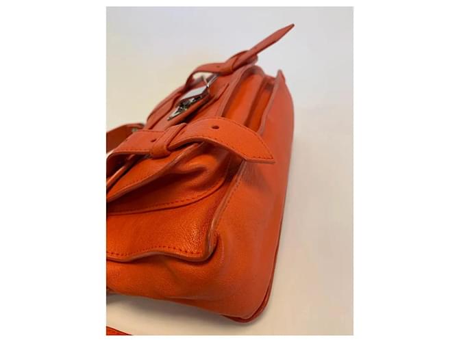 Proenza Schouler Borsa PS1 Tiny Lux. Arancione - vista 4